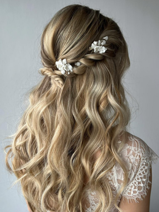 Sally Jane Bridal Vanessa Klipsy do włosów Złoty main product photo